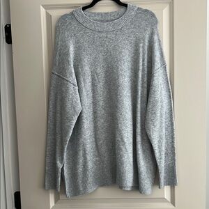 Aerie Grey Oversized Sweater